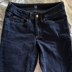 GAP Women's Midnight Blue Skinny Jeans